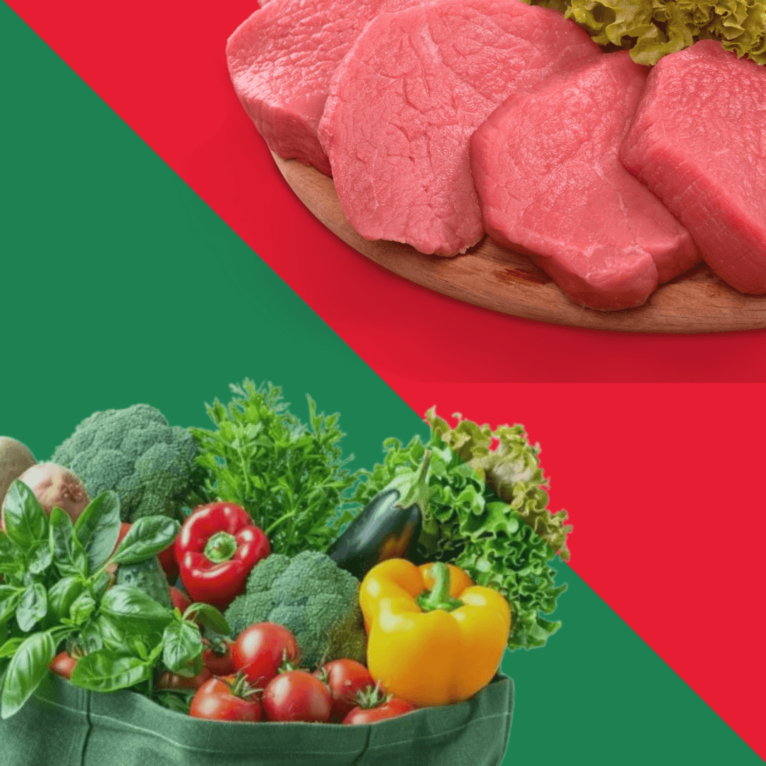 Combo Frutas, Verduras y Carnes